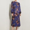 A-Line Printed Woven Maxi Dress