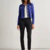 Braided Trim Boucle Knit Jacket