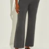 Cashmere Pants - Grey Wide Leg Pants | Misook