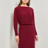 Dolman Sleeve Cashmere Dress