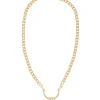 Handmade White Magnesite Pendant Chain Necklace