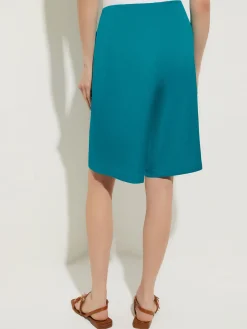 Knee-Length Woven Shorts