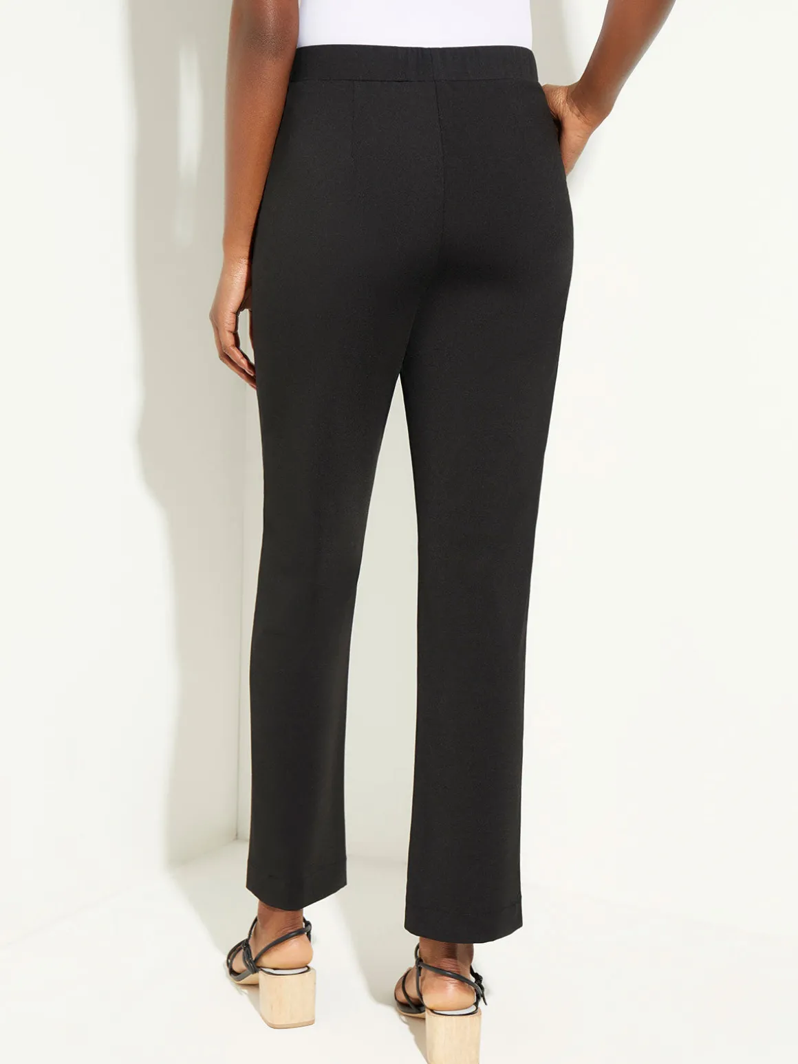 Ponte Straight Leg Pant