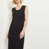 Sleeveless Sheath Knit Dress