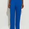 Soft Ribbed Knit Wide Leg Pant