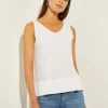 V-Neck Soft Knit Tank Top